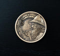 Lord of the Rings Collectible Coin | Gandalf & Frodo Bronze Token