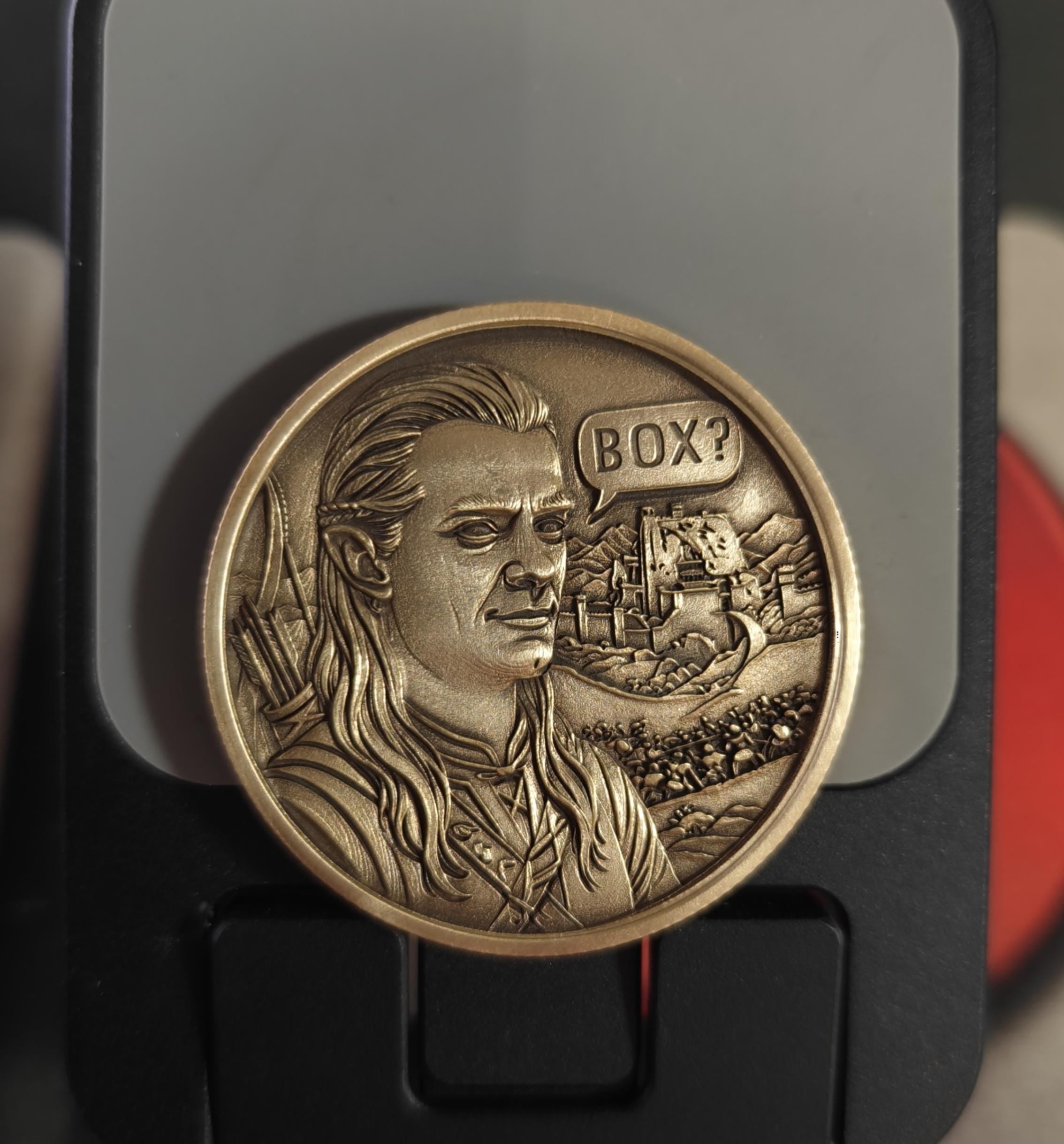 Legolas & Gimli Meme Coin | Lord of the Rings Parody, "Box?"