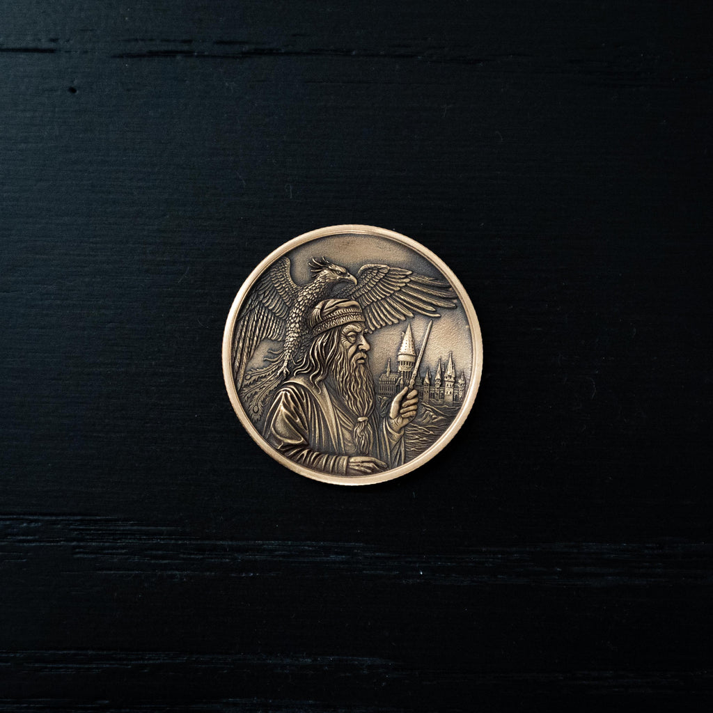 Harry Potter Collectible Coin - Antique Bronze Finish Fan Art