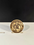 Bad Guy Coin – Dual-Sided Bronze Wrestling Collectible | Razor Tribute Medallion