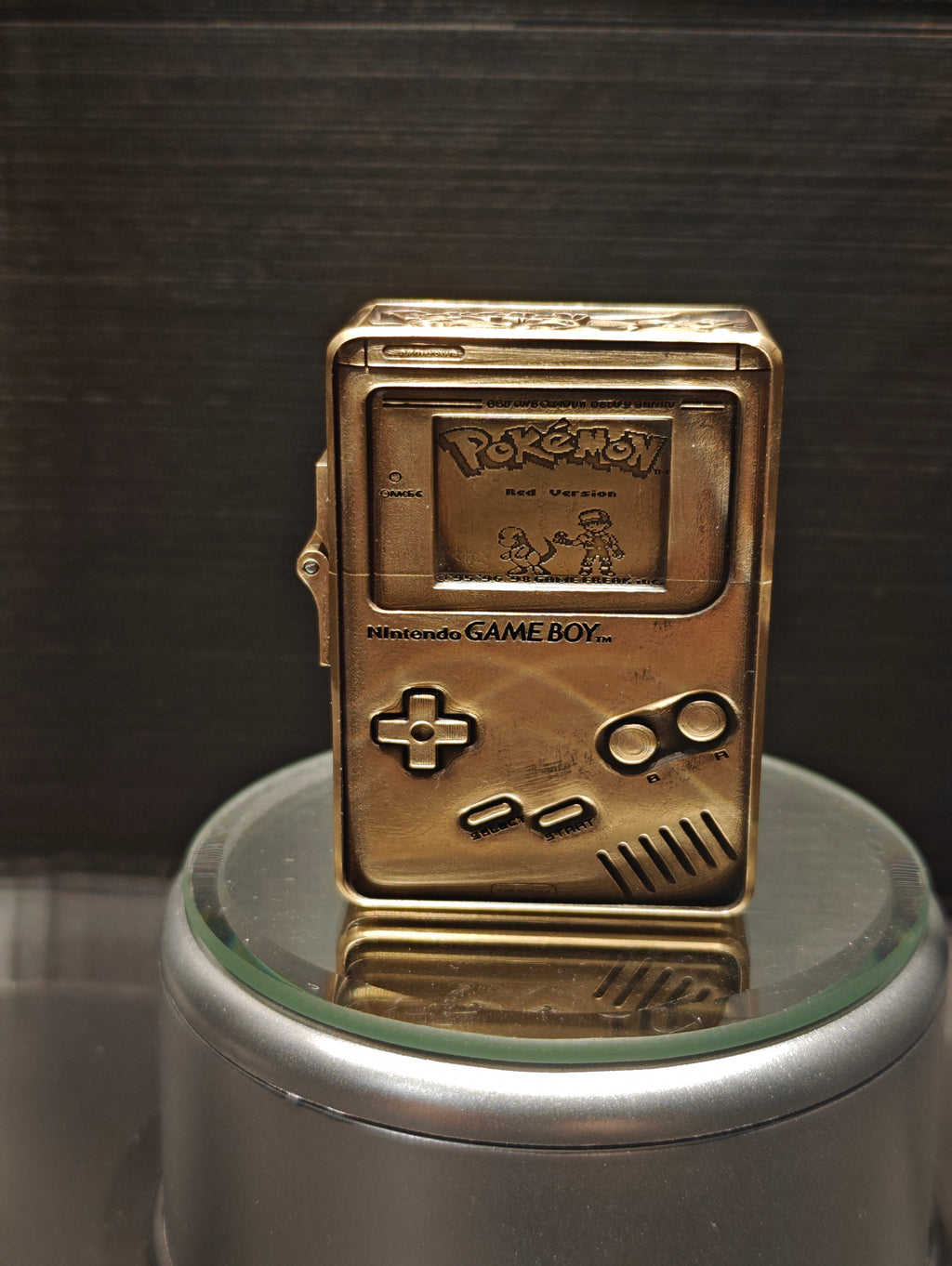 Retro Monster Collector Lighter – Vintage Handheld-Inspired Engraved Metal Lighter
