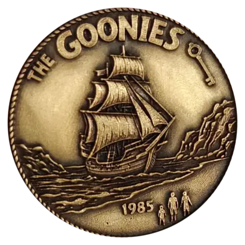 Goonies “Never Say Die”, reverse