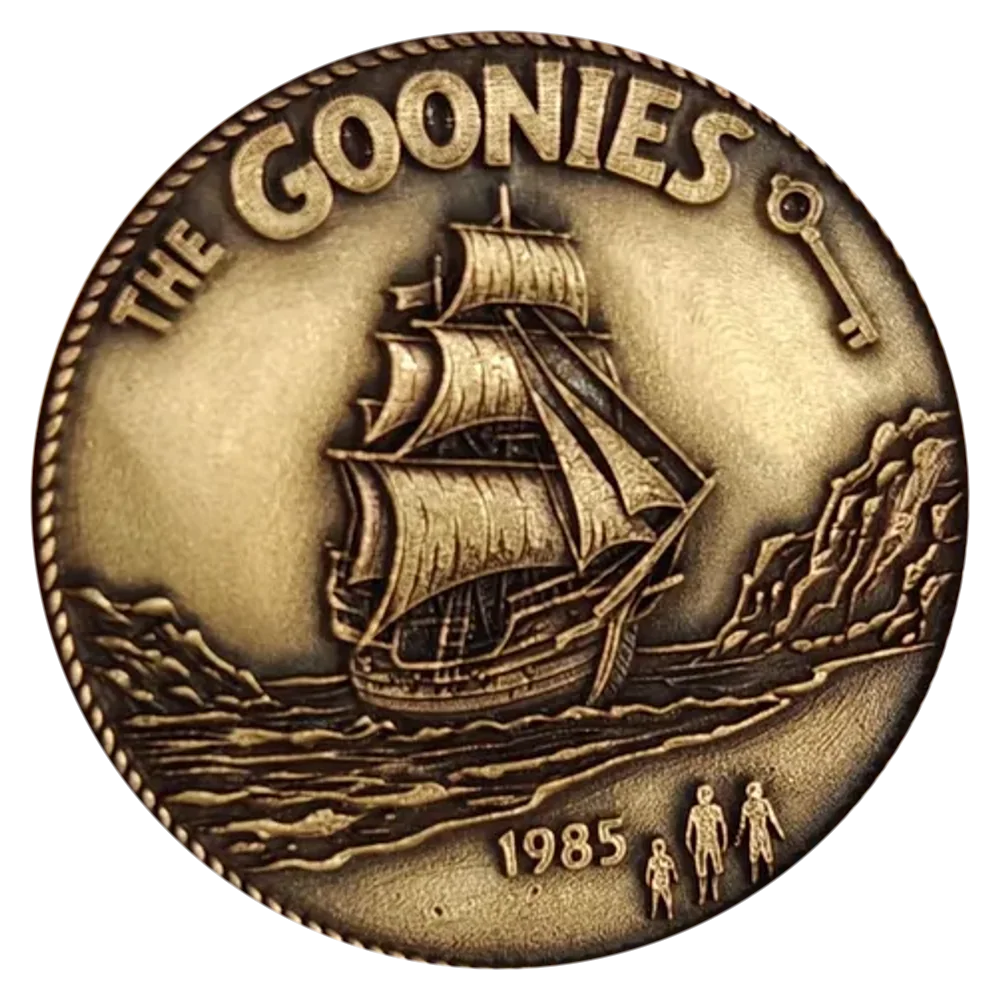 Goonies “Never Say Die”, reverse