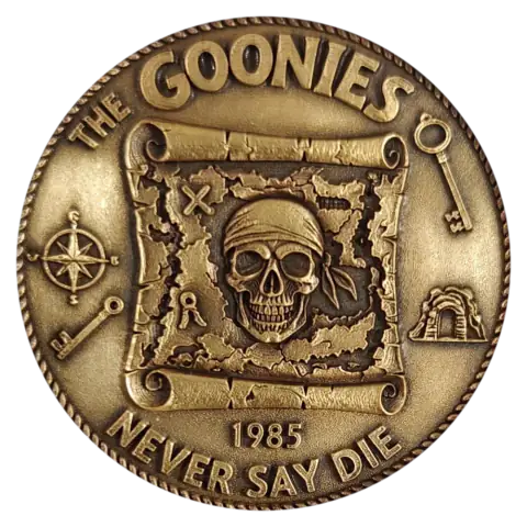 Goonies “Never Say Die”, front