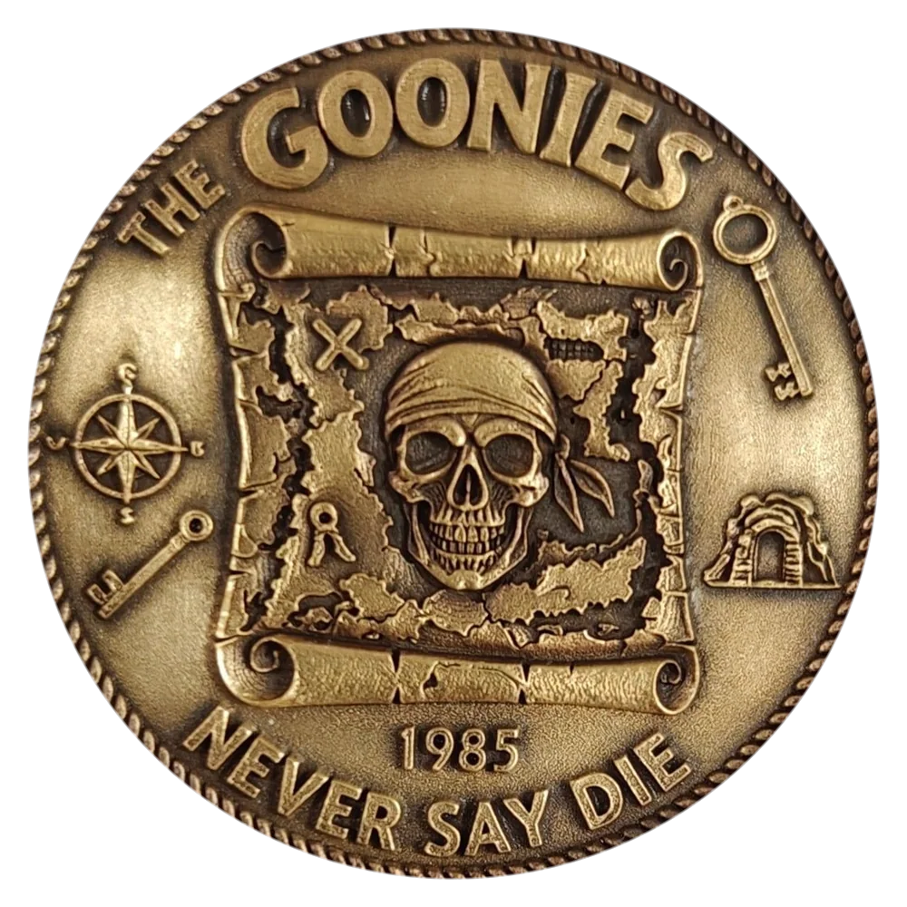 Goonies “Never Say Die”, front