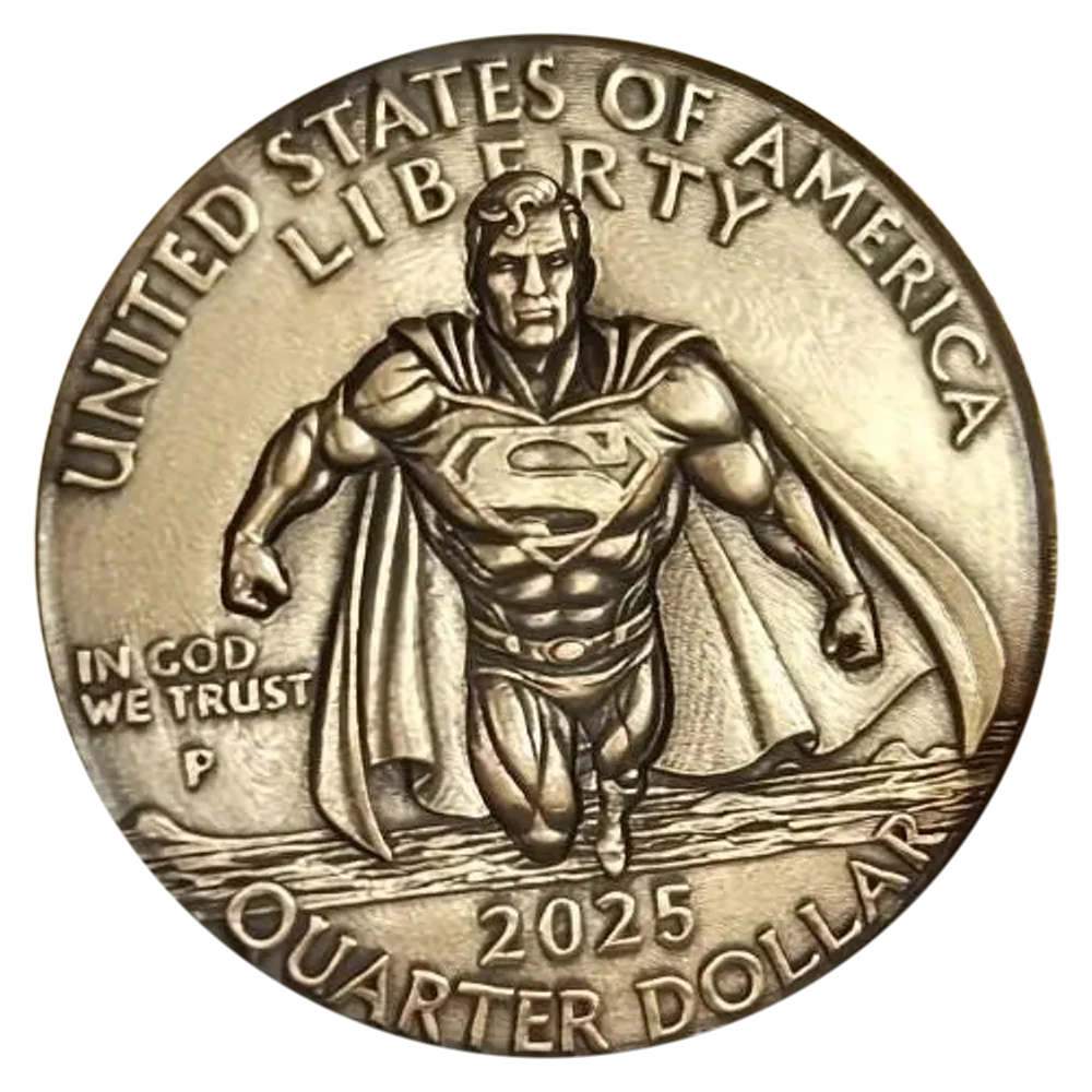 Superman “Liberty”, reverse