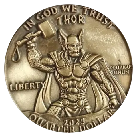 Thor “In God We Trust”, front